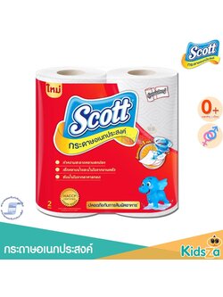 Scott กระดาษอเนกประสงค์ รองผ้าอ้อมเด็ก สก๊อตต์ทาวเวล ยาวพิเศษ Towels Big roll