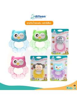 Attoon ยางกัดน้ำของเล่น เขย่ามีเสียง 2 in 1