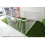 Kidsza คอกกั้นเด็ก ท่อ PVC สีขาว [ขนาด 150x200x80 ซม.]
