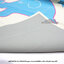 Pureen แผ่นยางธรรมชาติ รองนอน แบบเรียบ Rubber Bed Sheet [S] [45x60 ซม.]
