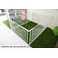 Kidsza คอกกั้นเด็ก ท่อ PVC สีขาว [ขนาด 150x200x80 ซม.]