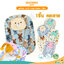 Nuebabe ชุดที่นอน เบาะไข่ แฟนซี Cotton 100% พร้อมหมอน หมอนข้าง เซต 3 ชิ้น