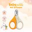 SOFT กรรไกรตัดเล็บ สำหรับเด็ก 0m+ ปลายโค้งมน Baby Safety Nail Scissors