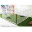 Kidsza คอกกั้นเด็ก ท่อ PVC สีขาว [ขนาด 180x200x80 ซม.]