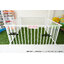 Kidsza คอกกั้นเด็ก ท่อ PVC สีขาว [ขนาด 180x200x80 ซม.]