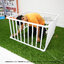 Kidsza คอกกั้นเด็ก ท่อ PVC สีขาว [ขนาด 100x100x65 ซม.]