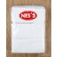 NES'S [12ผืน] [27x27นิ้ว] [สีขาวล้วน] ผ้าอ้อมสาลู เกรดอองฟอง สำหรับเด็ก