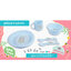 Nanny ชุดรับประทานอาหารเด็ก 5 ชิ้น Ba Ba Mealtime Set