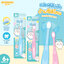 Nuebabe แปรงสีฟันเด็ก ปลายซิลิโคน ขนแปรงไนลอน สำหรับเด็ก 3 เดือนขึ้นไป