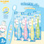 Nuebabe แปรงสีฟันเด็ก ปลายซิลิโคน ขนแปรงไนลอน สำหรับเด็ก 3 เดือนขึ้นไป