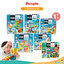 PEOPLE ของเล่นเสริมพัฒนาการ ตัวต่อแม่เหล็ก สำหรับเด็ก