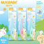 Nuebabe แปรงสีฟันเด็ก ปลายซิลิโคน ขนแปรงไนลอน สำหรับเด็ก 3 เดือนขึ้นไป
