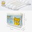 BABY TATTOO สำลีก้าน ชนิดหัวใหญ่ สำหรับเด็ก 1 กล่อง 55 ชิ้น