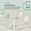 Moyuum ขวดนมซิลิโคน ขวดแก้วเคลือบซิลิโคน โมยูมขวดนมซิลิโคน พร้อมจุก By Lillymann
