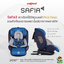 Camera คาร์ซีท เบาะรถยนต์นิรภัย รุ่น SAFIA3 หมุนได้ 360 องศา