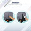 GLOWY Star คาร์ซีท บูสเตอร์ 2in1 carseat Booster isofix