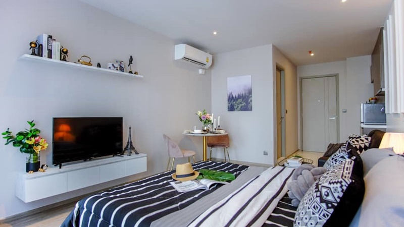 ให้เช่าคอนโด ริทึ่ม เอกมัย พื้นที่ 30 ตร.ม. ห้องสตูดิโอ เช่า 26,000 บ/ด