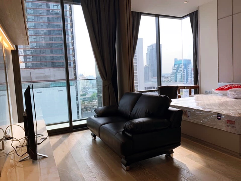 ให้เช่าคอนโด แอชตัน สีลม พื้นที่ 35.6 ตร.ม. 1 ห้องนอน เช่า 35,000 บ/ด