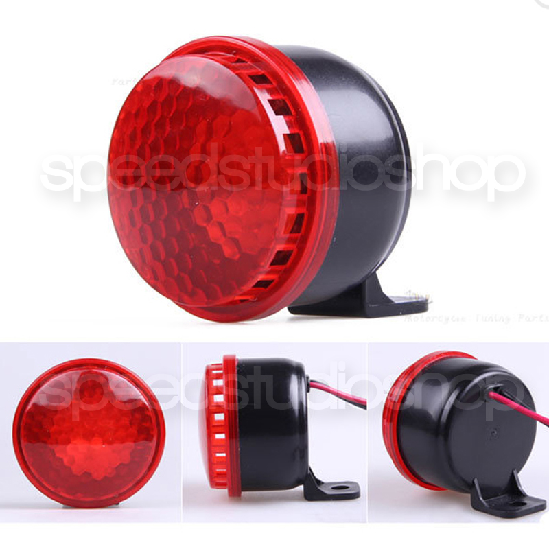 Speed Studio เสียงไซเรน อเนกประสงค์ เสียงสัญญาณกันขโมย เสียงถอยหลัง ติดรถยนต์ DC 12V 50w