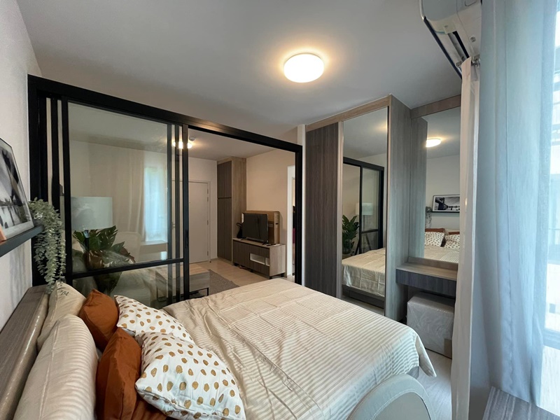 ให้เช่าคอนโด ยูนิโอ สุขุมวิท 72 พื้นที่ 27 ตร.ม. 1 ห้องนอน เช่า 8,000 บ/ด