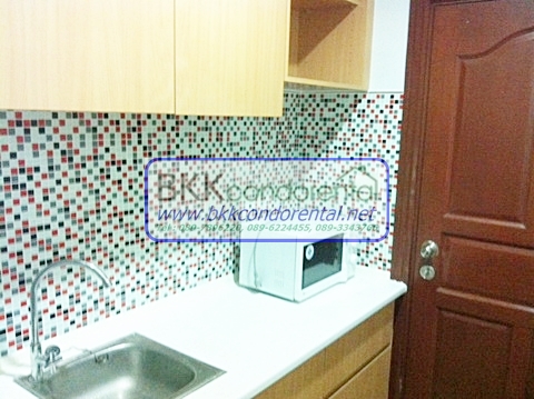 ให้เช่าคอนโด พีจี พระราม 9 ชั้น 9 พื้นที่ 58 ตรม. 2 ห้องนอน. เช่า 20,000 บาท/เดือน