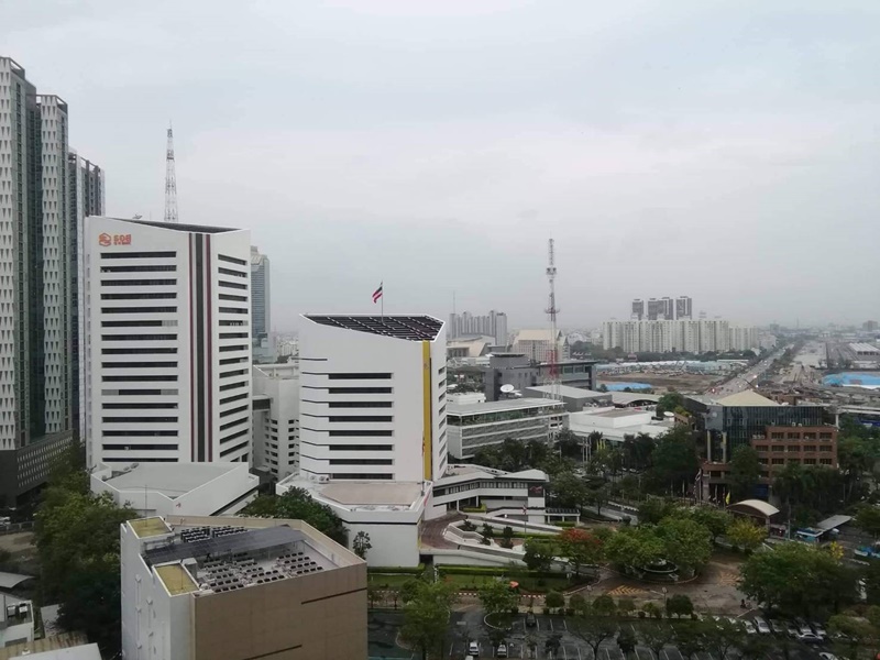 ให้เช่าคอนโด เบลล์ แกรนด์ พระราม 9 พื้นที่ 57 ตร.ม. 2 ห้องนอน เช่า 27,000 บ/ด