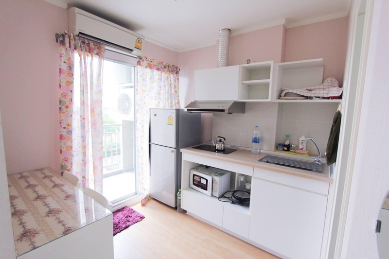 ให้เช่าคอนโด ลุมพินี วิลล์ ลาซาล-แบริ่ง พื้นที่ 26 ตร.ม. 1 ห้องนอน เช่า 7,000 บ/ด