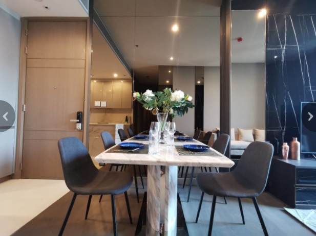 ให้เช่าคอนโด ดิ เอส แอท สิงห์ คอมเพล็กซ์ 77 ตร.ม. 2 ห้องนอน เช่า 64,000 บ/ด