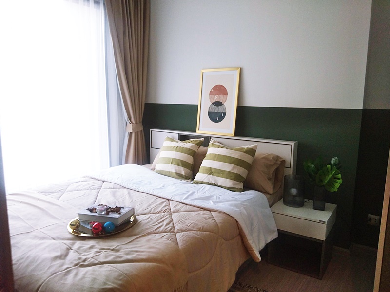 ให้เช่าคอนโด ไลฟ์ อโศก ไฮป์ พื้นที่ 35 ตร.ม. 1 ห้องนอน เช่า 20,000 บ/ด