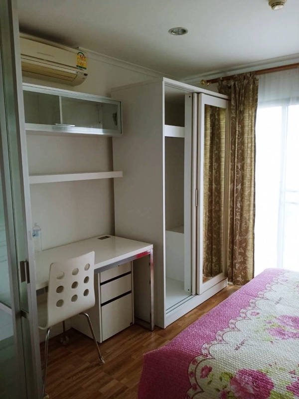 ให้เช่าคอนโด ลุมพินี เพลส รามอินทรา-หลักสี่ พื้นที่ 35 ตร.ม. 1 ห้องนอน เช่า 10,000 บ/ด