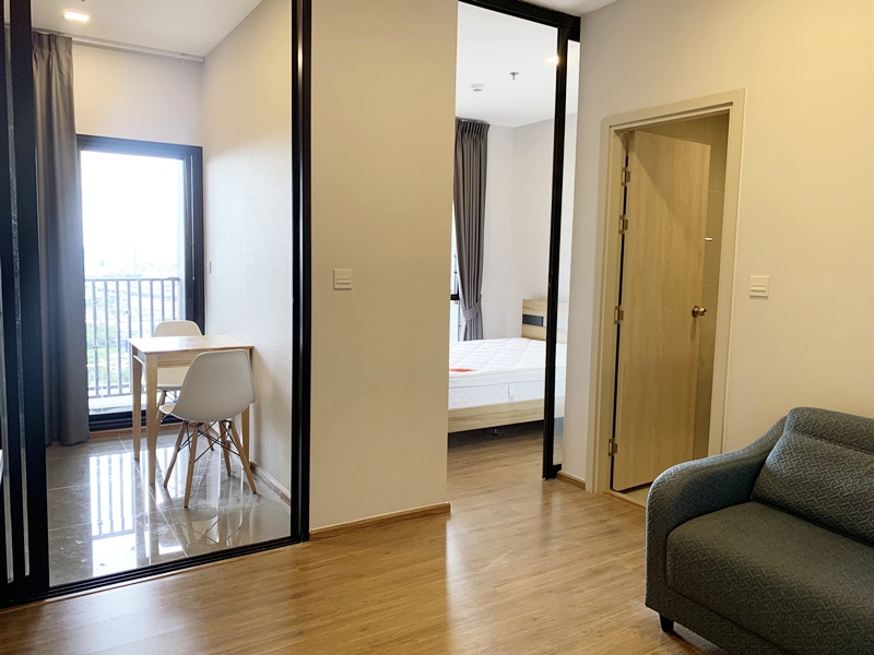 ให้เช่าคอนโด เมทริส พระราม 9-รามคำแหง พื้นที่ 30 ตร.ม. 1 ห้องนอน เช่า 12,000 บ/ด