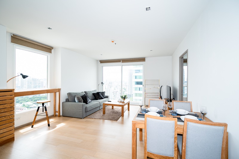 ให้เช่าคอนโด เฮช คิว ทองหล่อ พื้นที่ 55 ตรม. 1 ห้องนอน เช่า 55,000 บาท/เดือน