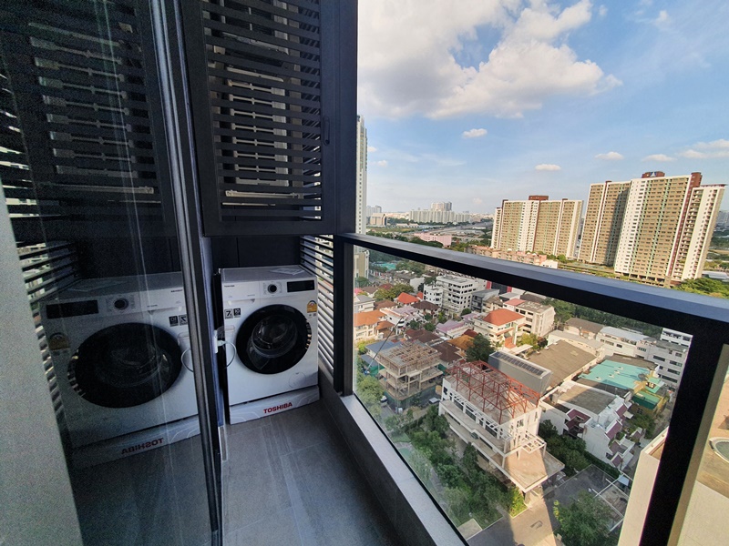 ให้เช่าคอนโด วันไนน์ไฟว์ อโศก-พระราม 9 พื้นที่ 37 ตรม. 1 ห้องนอน เช่า 23,000 บ/ด