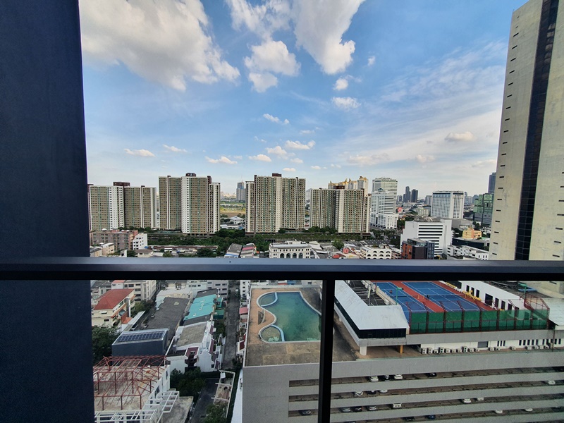 ให้เช่าคอนโด วันไนน์ไฟว์ อโศก-พระราม 9 พื้นที่ 37 ตรม. 1 ห้องนอน เช่า 23,000 บ/ด