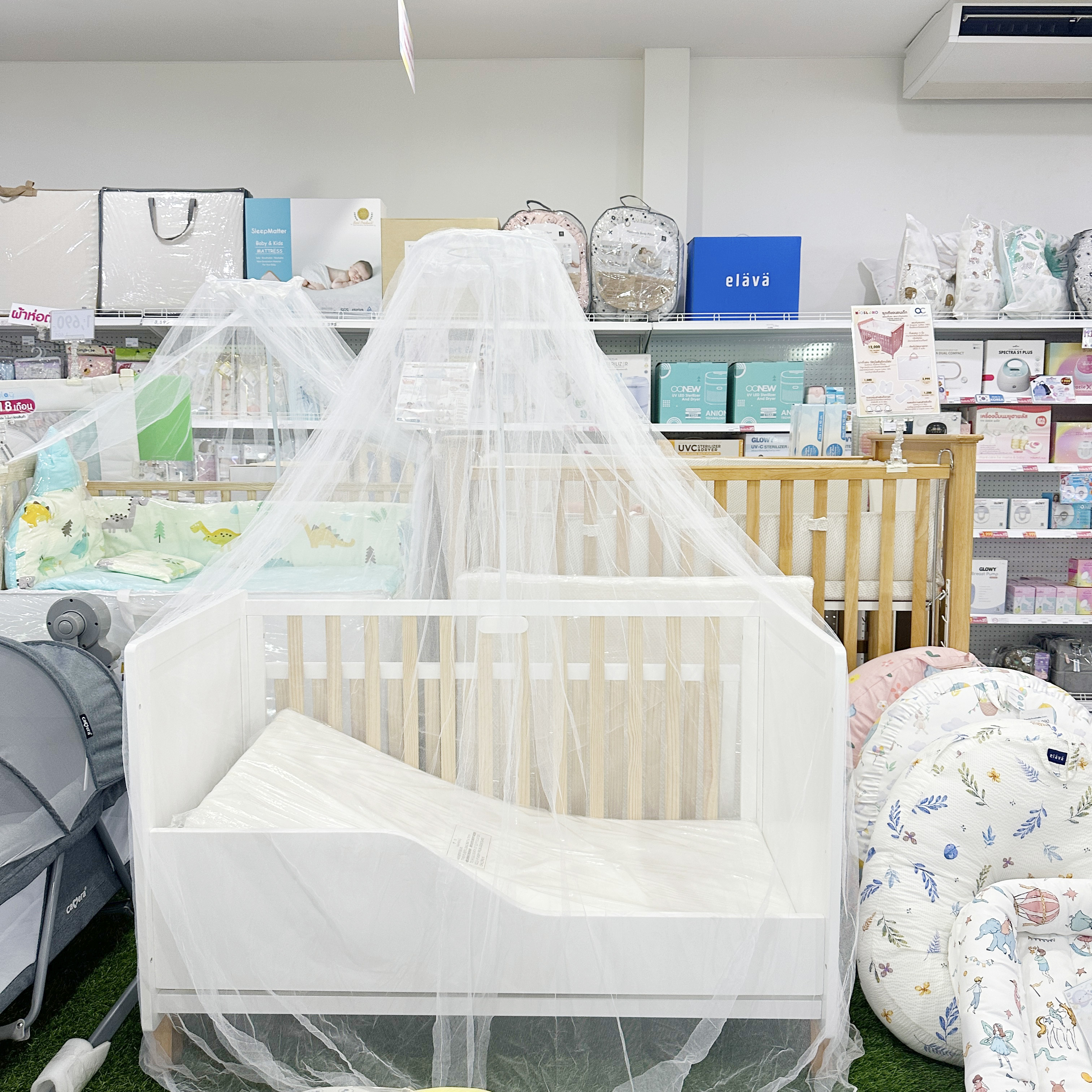 KU.KU Duckbill เตียงไม้ ที่นอน หมอน มุ้ง ผ้าห่ม สำหรับเด็ก