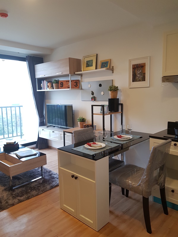 ให้เช่าคอนโด นอตติ้ง ฮิลล์ ดิ เอ็กซ์คลูซีฟ เจริญกรุง 33.13 ตร.ม. 1 ห้องนอน