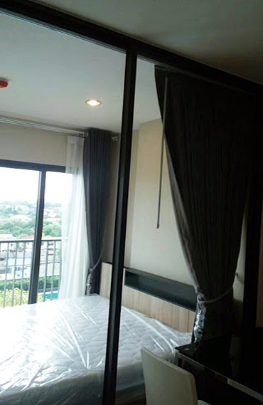 ให้เช่าคอนโด เดอะ ทรี ริโอ้ บางอ้อ พื้นที่ 30 ตร.ม. 1 ห้องนอน เช่า 9,000 บ/ด