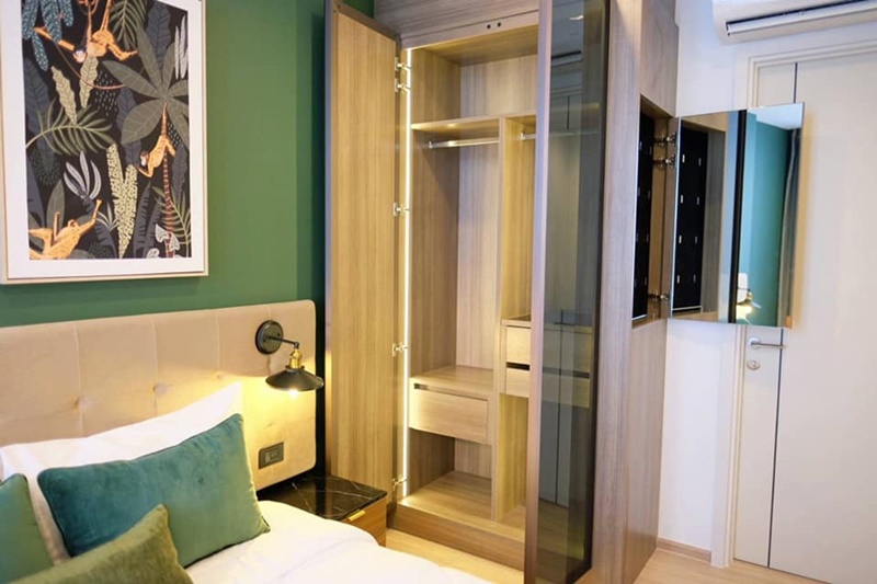 ให้เช่าคอนโด เดอะ ไลน์ พหลฯ-ประดิพัทธ์ พื้นที่ 34 ตร.ม. 1 ห้องนอน เช่า 20,000 บ/ด