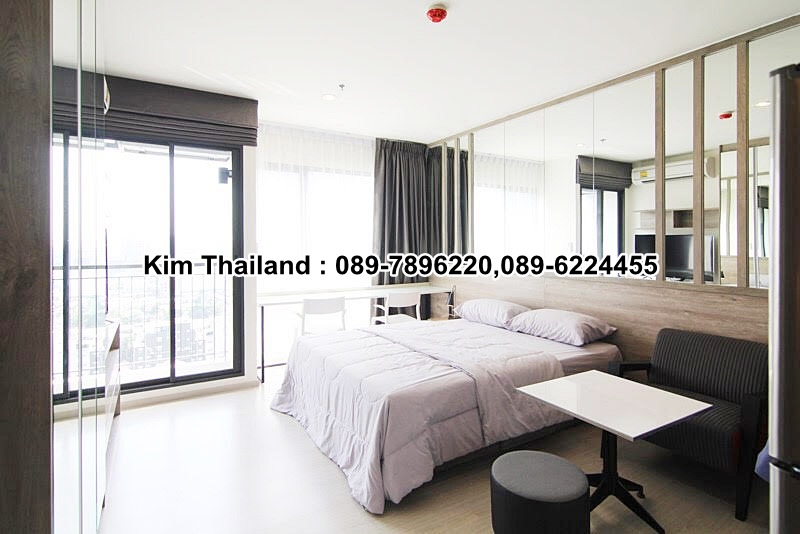 ขายและให้เช่าคอนโดริทึ่ม อโศก 1 พื้นที่ 22 ตรม. สตูดิโอ ขาย 3.7 ล้านบาท ให้เช่า 15,000 บ/ด.