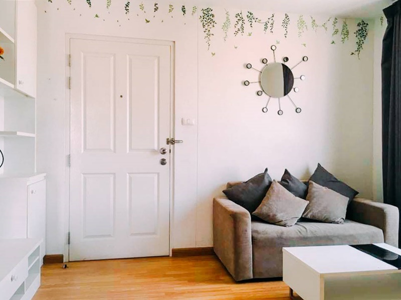 ให้เช่าคอนโด เดอะ ทรัสต์ เรสซิเด้นซ์ รัชดา-พระราม 3 37 ตร.ม. 1 ห้องนอน เช่า 8,500 บ/ด