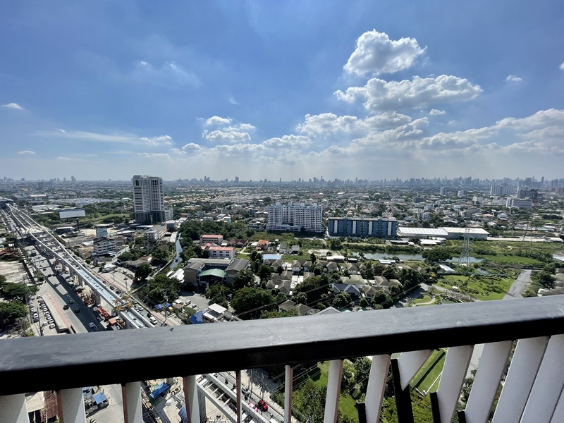 ให้เช่าคอนโด อัสสกาญจน์ เพลส ศรีนครินทร์ พื้นที่ 28.6 ตร.ม. 1 ห้องนอน เช่า 8,700 บ/ด