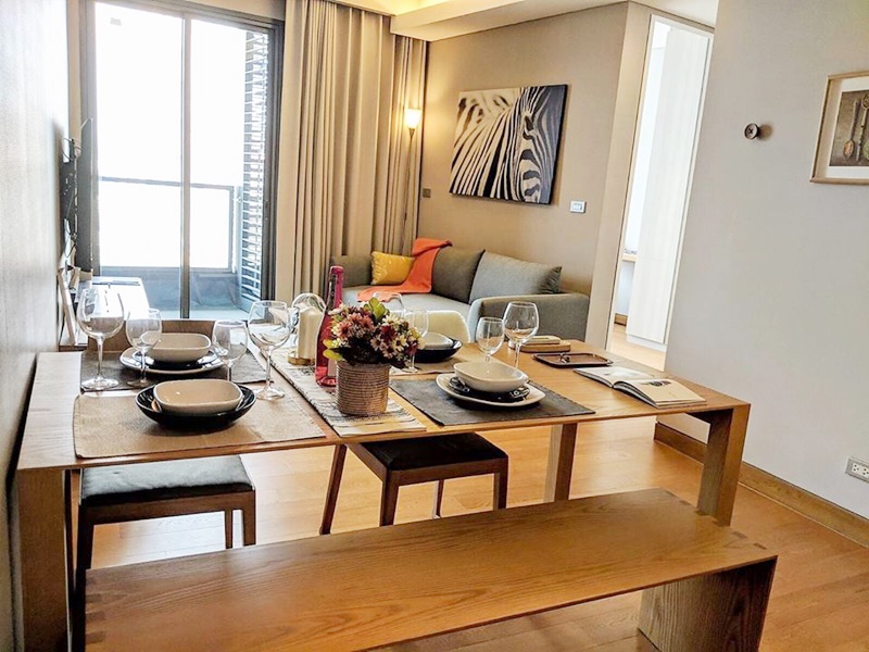 ขายคอนโด เดอะ ลุมพินี 24 พื้นที่ 55 ตร.ม. 2 ห้องนอน ขาย 14.6 ล้านบาท