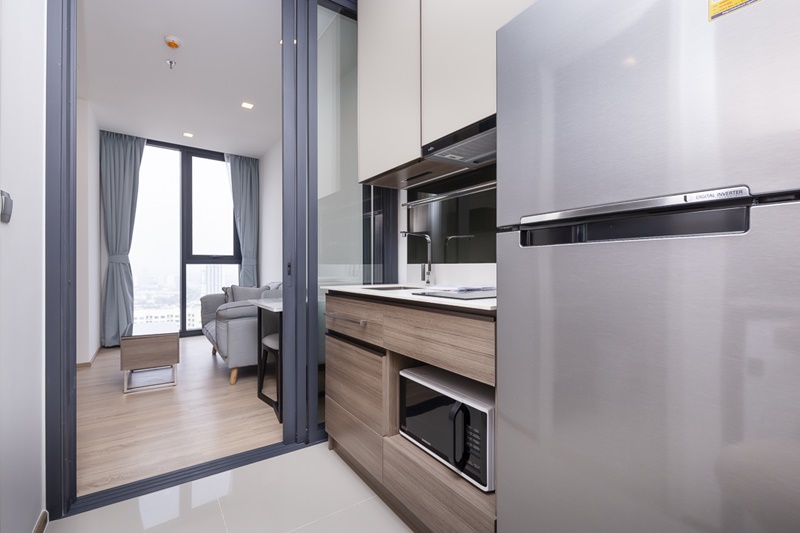 ให้เช่าคอนโด เดอะ ไลน์ พหลฯ-ประดิพัทธ์ พื้นที่ 33.89 ตร.ม. 1 ห้องนอน เช่า 21,500 บ/ด