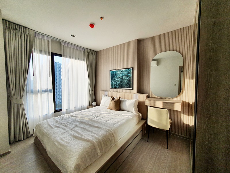 ให้เช่าคอนโด ไลฟ์ อโศก - พระราม 9 พื้นที่ 45 ตร.ม. 2 ห้องนอน เช่า 29,000 บ/ด