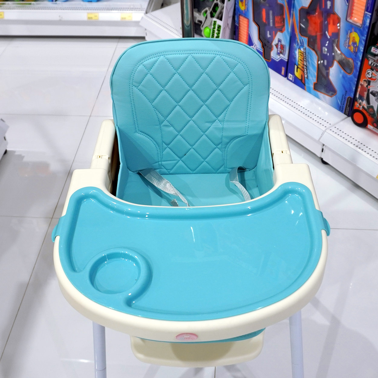 Minana เก้าอี้ทานข้าว สำหรับเด็ก รุ่น 5 in 1 มีล้อ มีด้ามเข็น