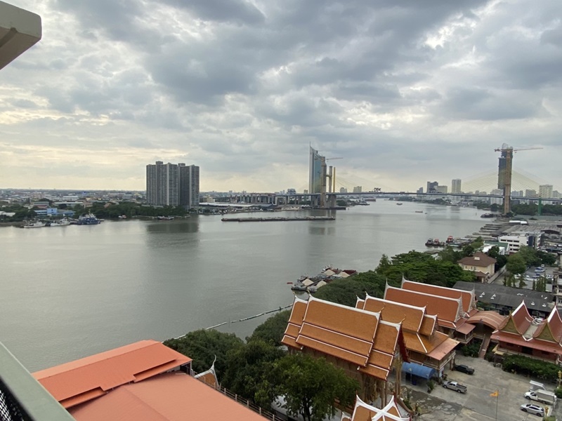 ให้เช่าคอนโด ลุมพินี พาร์ค ริเวอร์ไซด์-พระราม 3 พื้นที่ 64 ตร.ม. 2 ห้องนอน เช่า 22,000 บ/ด