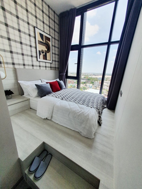 ให้เช่าคอนโด เดอะไลน์ สุขุมวิท 101 พื้นที่ 32.35 ตร.ม. 1 ห้องนอน เช่า 18,000 บ/ด