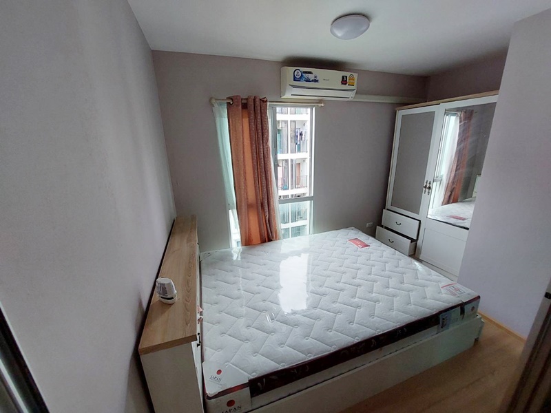 ขายพลัมคอนโด แจ้งวัฒนะ เฟส 1 พื้นที่ 23 ตร.ม. 1 ห้องนอน ขาย 1.7 ล้านบาท