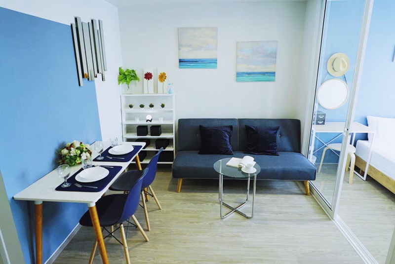 ให้เช่าคอนโด รีเจ้นท์โฮม สุขุมวิท 97/1 พื้นที่ 29 ตร.ม. 1 ห้องนอน เช่า 9000 บ/ด