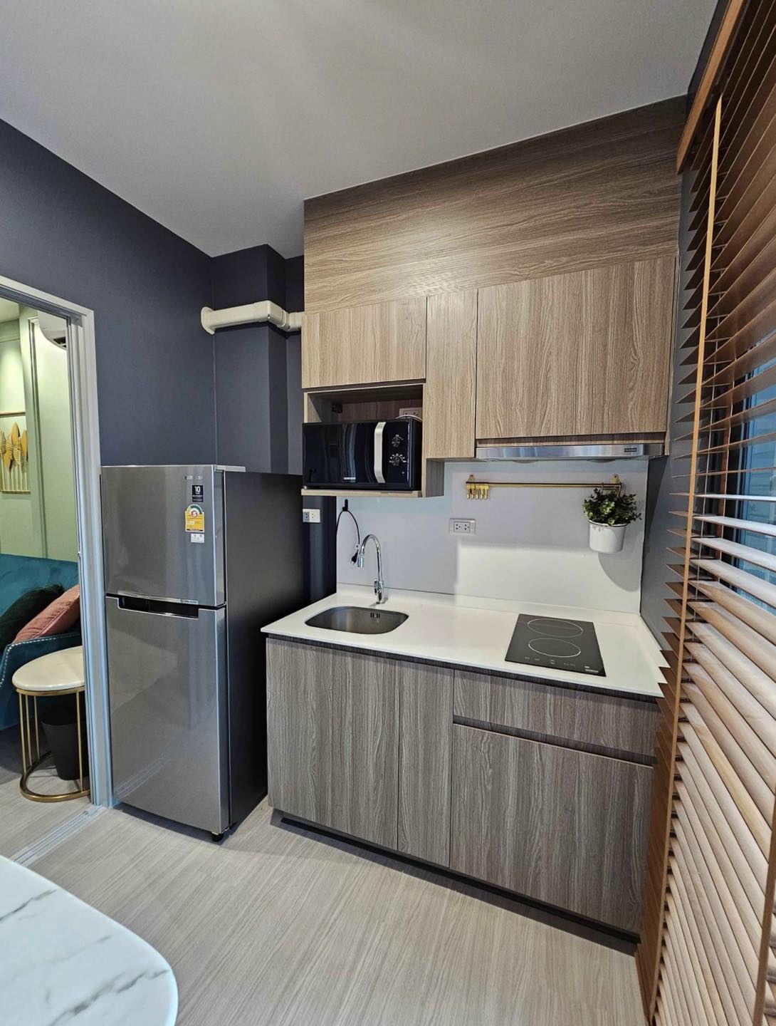 ให้เช่า เดอะ พาร์คแลนด์ เพชรเกษม 56 พื้นที่ 36 ตร.ม 1 ห้องนอน วิวสวน ราคา 17,000 บาท/เดือน